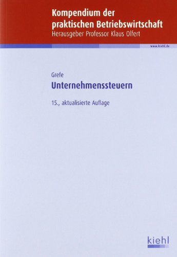  - Unternehmenssteuern