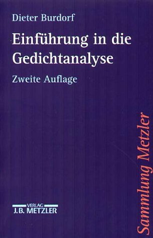  - Einführung in die Gedichtanalyse