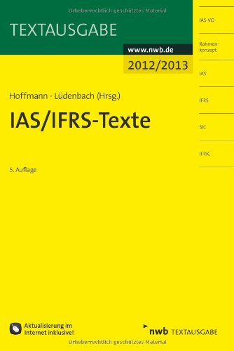  - IAS/IFRS-Texte 2012/2013