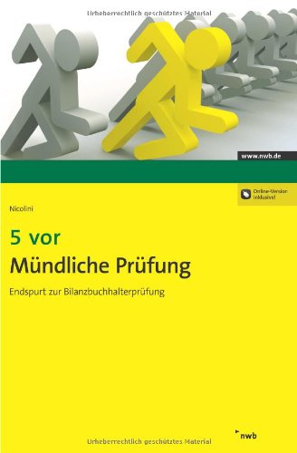  - 5 vor Mündliche Prüfung: Endspurt zur Bilanzbuchhalterprüfung