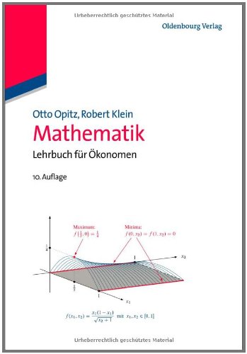  - Mathematik: Lehrbuch für Ökonomen