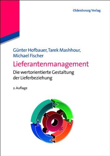  - Lieferantenmanagement: Die wertorientierte Gestaltung der Lieferbeziehung