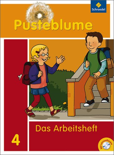  - Pusteblume. Das Sprachbuch - Allgemeine Ausgabe 2009: Arbeitsheft 4 mit Lernsoftware