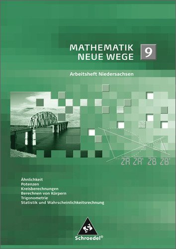  - Mathematik Neue Wege SI - Arbeitshefte für Niedersachsen Ausgabe 2012: Arbeitsheft 9