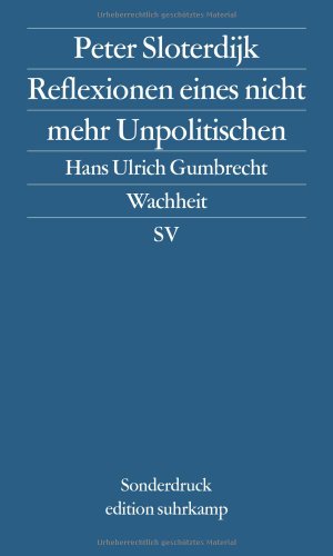  - Reflexionen eines nicht mehr Unpolitischen (edition suhrkamp)