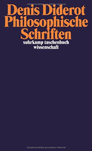  - Philosophische Schriften (suhrkamp taschenbuch wissenschaft)