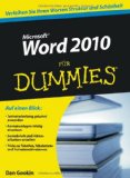  - Excel 2010 für Dummies (Fur Dummies)