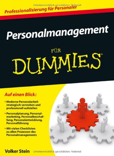  - Personalmanagement für Dummies (Fur Dummies)