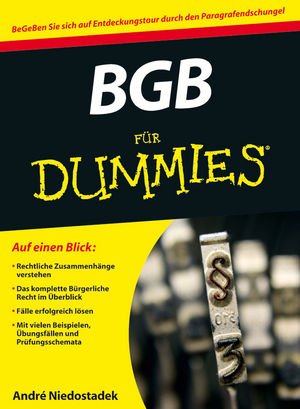  - BGB für Dummies (Fur Dummies)