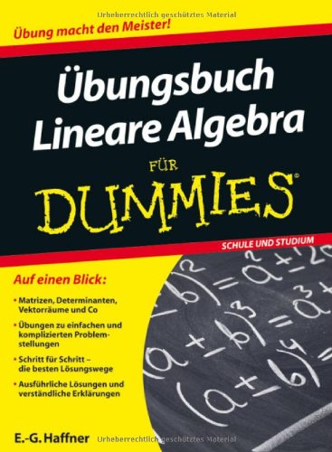  - Übungsbuch Lineare Algebra für Dummies (Fur Dummies)