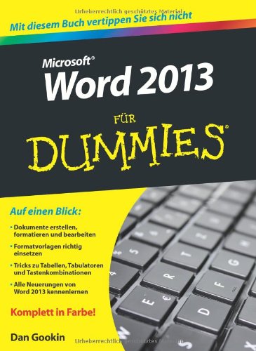  - Word 2013 für Dummies (Fur Dummies)