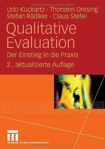  - Qualitative Evaluation: Der Einstieg in die Praxis