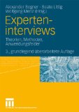  - Experteninterviews und qualitative Inhaltsanalyse: als Instrumente rekonstruierender Untersuchungen