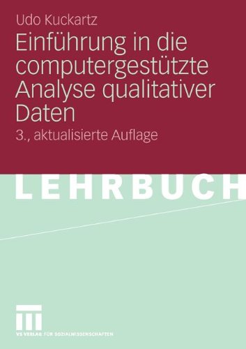  - Einführung in die computergestützte Analyse qualitativer Daten