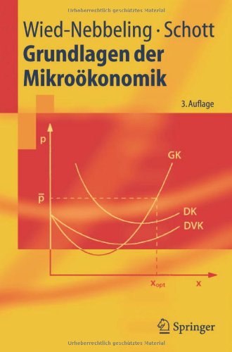  - Grundlagen der Mikroökonomik (Springer-Lehrbuch)