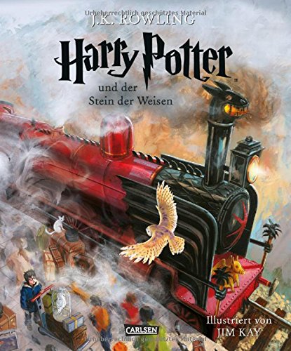  - Harry Potter, Band 1: Harry Potter und der Stein der Weisen (vierfarbig illustrierte Schmuckausgabe)