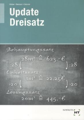  - Update · Dreisatz: Arbeitsheft - Schülerausgabe (Abgabe nur zum vollen Preis)