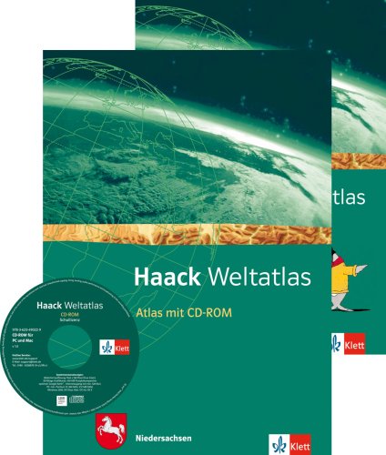  - Haack Weltatlas für die Sekundarstufe I: Haack Weltatlas für Sekundarstufe I in Niedersachsen: mit CD-ROM und Arbeitsheft Kartenlesen