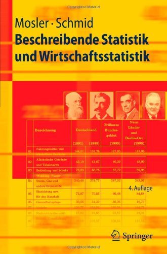  - Beschreibende Statistik und Wirtschaftsstatistik (Springer-Lehrbuch)