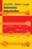  - Entscheidungstheorie (Springer-Lehrbuch) (German Edition): 8. Auflage