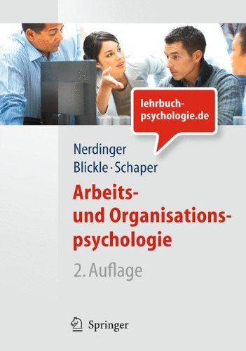  - Arbeits- und Organisationspsychologie