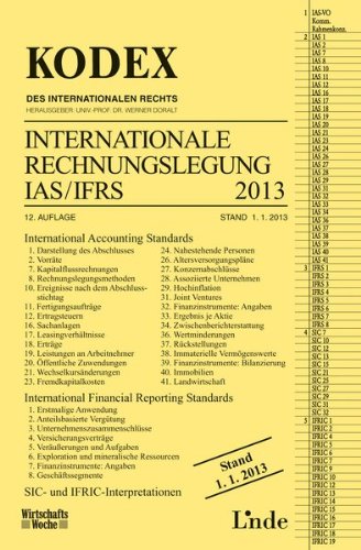  - KODEX Internationale Rechnungslegung IAS/IFRS 2013