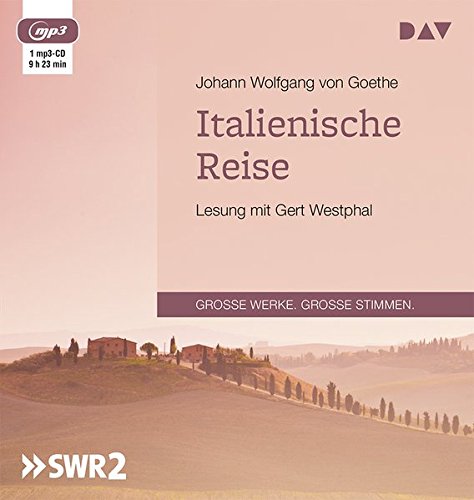  - Italienische Reise: Lesung mit Gert Westphal (1 mp3-CD)