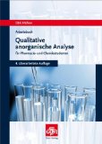  - Arbeitsbuch quantitative anorganische Analyse: Für Pharmazie- und Chemiestudenten