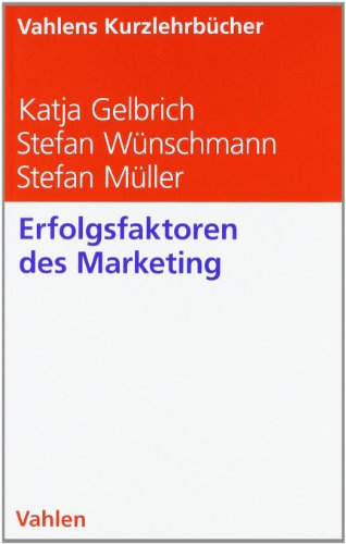  - Erfolgsfaktoren des Marketing