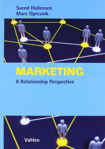  - Marketing - A Relationship Perspective