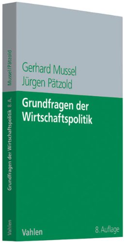  - Grundfragen der Wirtschaftspolitik