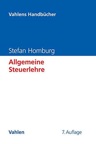  - Allgemeine Steuerlehre