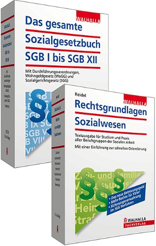  - Das gesamte Sozialgesetzbuch SGB I bis SGB XII; Rechtsgrundlagen Sozialwesen, 2 Bde.