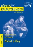  - Lektüreschlüssel zu Nick Hornby: About a Boy