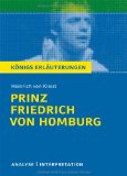  - Prinz Friedrich von Homburg: Ein Schauspiel. Studienausgabe