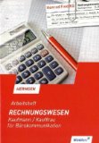  - Rechnungswesen, Kaufmann / Kauffrau für Bürokommunikation, EURO, Lehrbuch