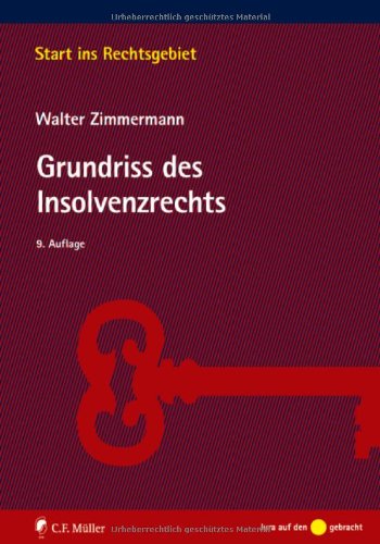  - Grundriss des Insolvenzrechts (Start ins Rechtsgebiet)