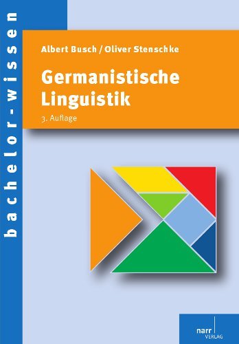  - Germanistische Linguistik: Eine Einführung