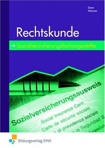  - Rechtskunde für Sozialversicherungsfachangestellte: Schülerband