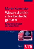 Rückriem, Georg / Stary, Joachim / Franck, Norbert - Die Technik wissenschaftlichen Arbeitens: Eine praktische Anleitung