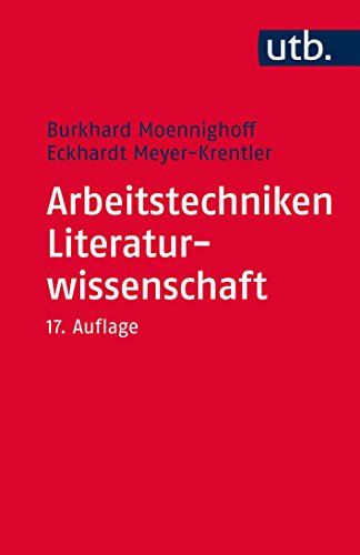  - Arbeitstechniken Literaturwissenschaft