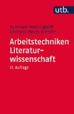  - Arbeitstechniken Sprachwissenschaft. Vorbereitung und Erstellung einer sprachwissenschaftlichen Arbeit