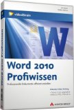  - Excel 2010 Profiwissen (PC+MAC-DVD)