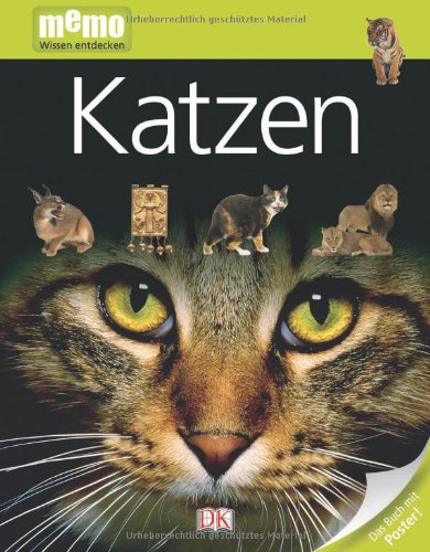  - memo Wissen entdecken, Band 23: Katzen, mit Riesenposter!