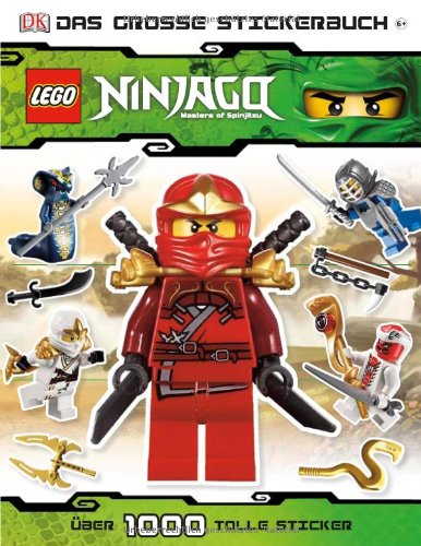  - LEGO Ninjago: Das große Stickerbuch - über 1.000 tolle Sticker