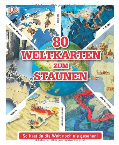  - 80 Weltkarten zum Staunen: So hast du die Welt noch nie gesehen!