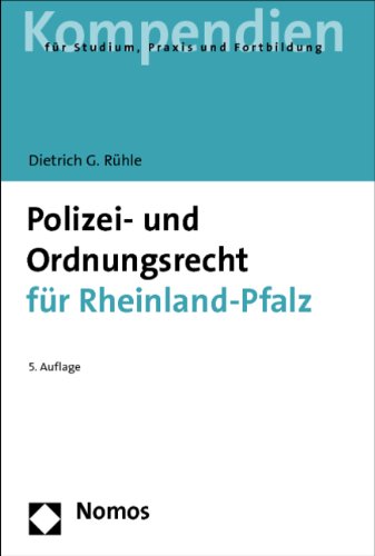  - Polizei- und Ordnungsrecht für Rheinland-Pfalz