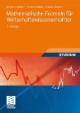  - Mathematik für BWL-Bachelor: Übungsbuch: Ergänzungen für Vertiefung und Training (Wirtschaftsmathematik)