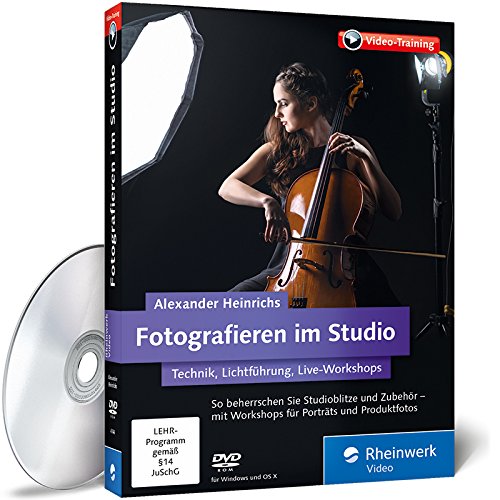  - Fotografieren im Studio - Technik, Lichtführung, Live-Workshops im Studio mit Profifotograf Alexander Heinrichs