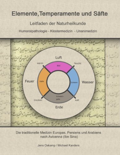  - Elemente, Temperamente und Säfte: Leitfaden der Humoralpathologie, Klostermedizin, Unanimedizin nach Avicenna (Ibn Sina)